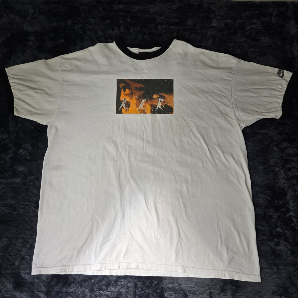 Vintage 90s Nike Will Clark Sheer Will SF Giants Ringer Graphic Tee XXL